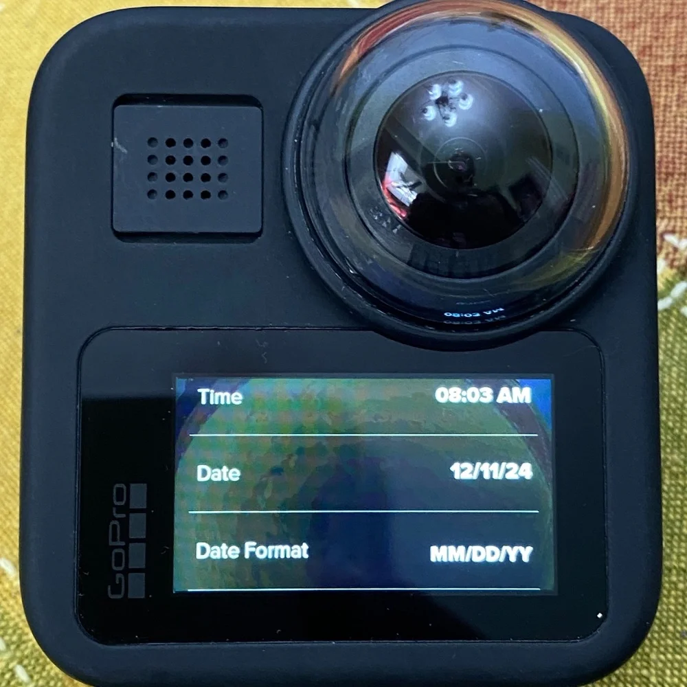 GoPro MAX 360 Waterproof Action Dual Lens Live Streaming Camera w/16GB Mem Card